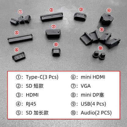 Anti Dust Plugs Port Covers