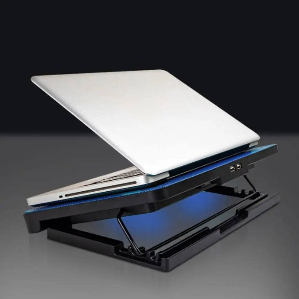 Durable Adjustable Laptop Cooling Pad USB Port Metal Mesh Laptop Cooler Fan