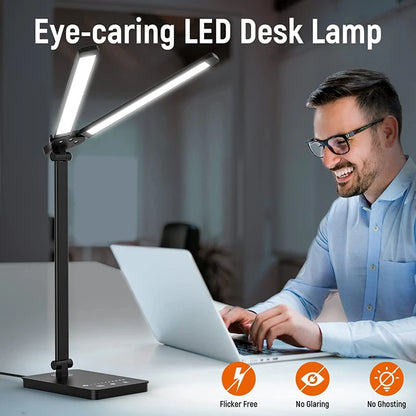 Double Head LED Desk Lamp,