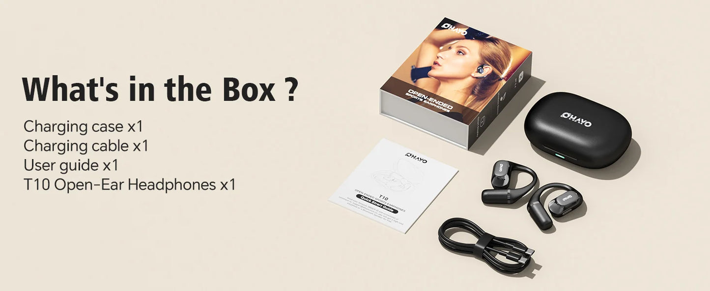 Ohayo Open-Ear Earphones Earbuds
