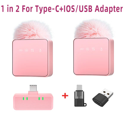 Wireless Lavalier Microphone Noise Reduction With Windproof