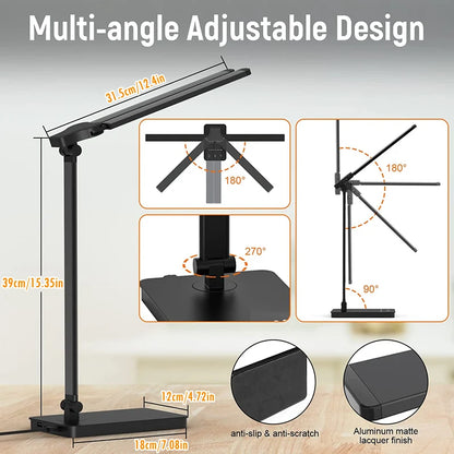 Double Head LED Desk Lamp,