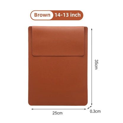 13-16 Inch Laptop Sleeve Bag Case for Macbook Huawei Lenovo PU Computer Bag