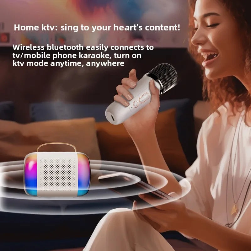 Mini Portable Wireless Speaker Microphone