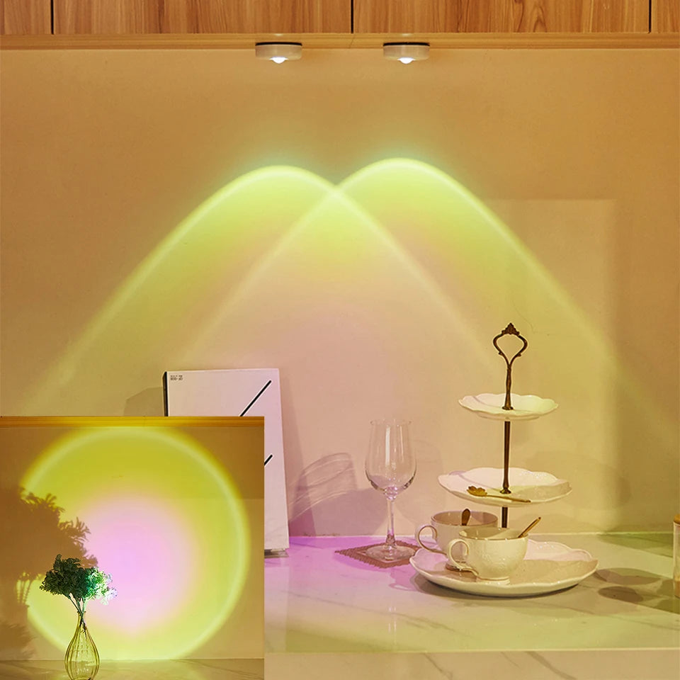 Bedroom Decor Lights Touch Sunset Lamp