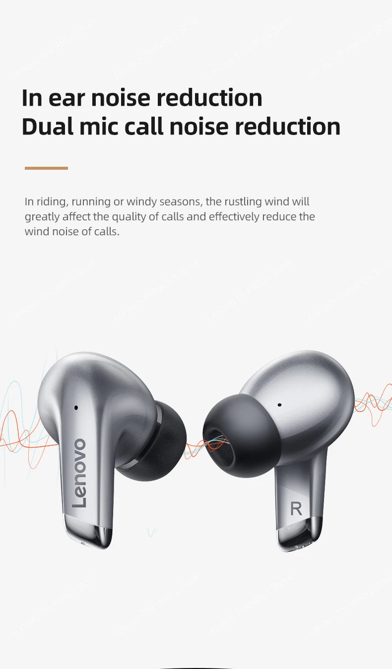 Original Lenovo LP5 TWS Wireless Bluetooth Earphone