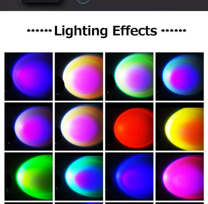 Sunset Projector Lamp Bluetooth Night Light