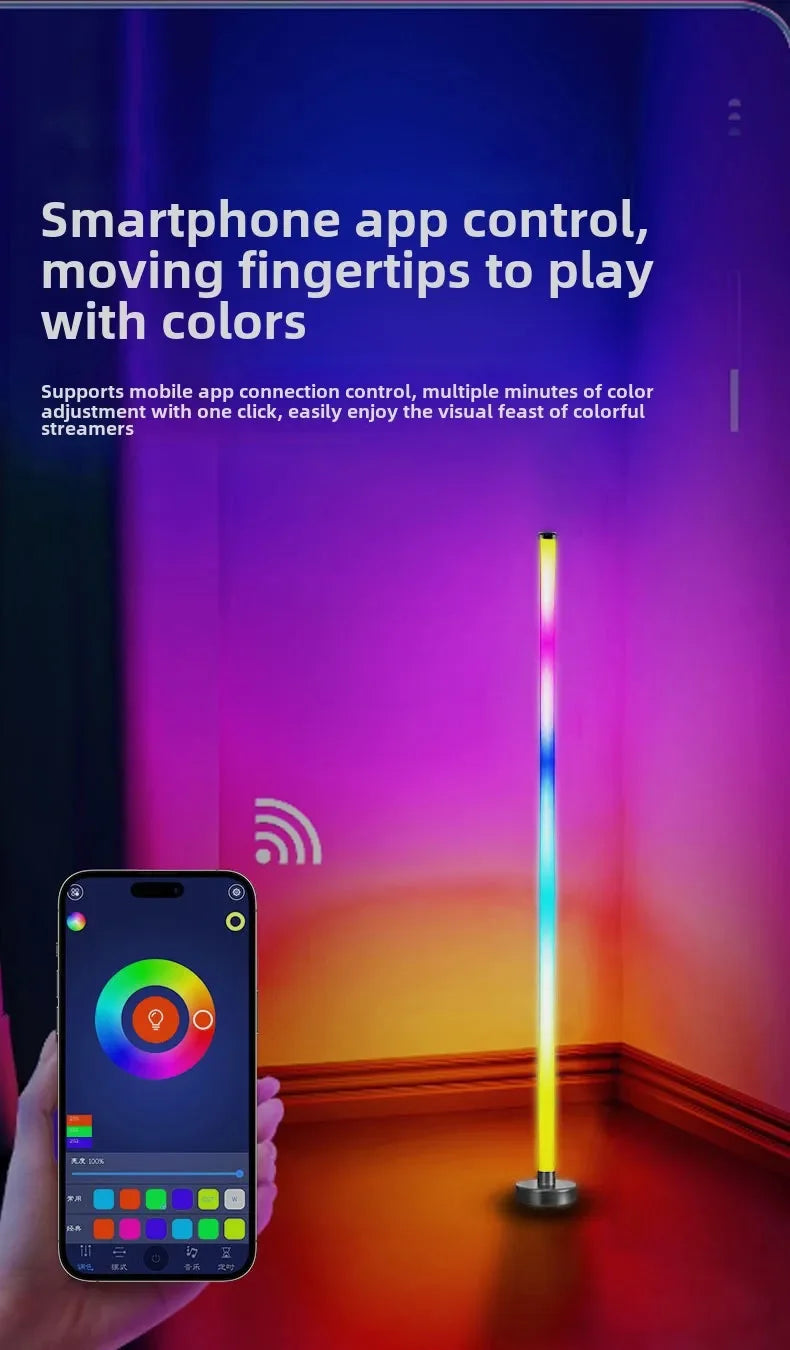 122cm Smart Corner Floor Lamp Dimmable