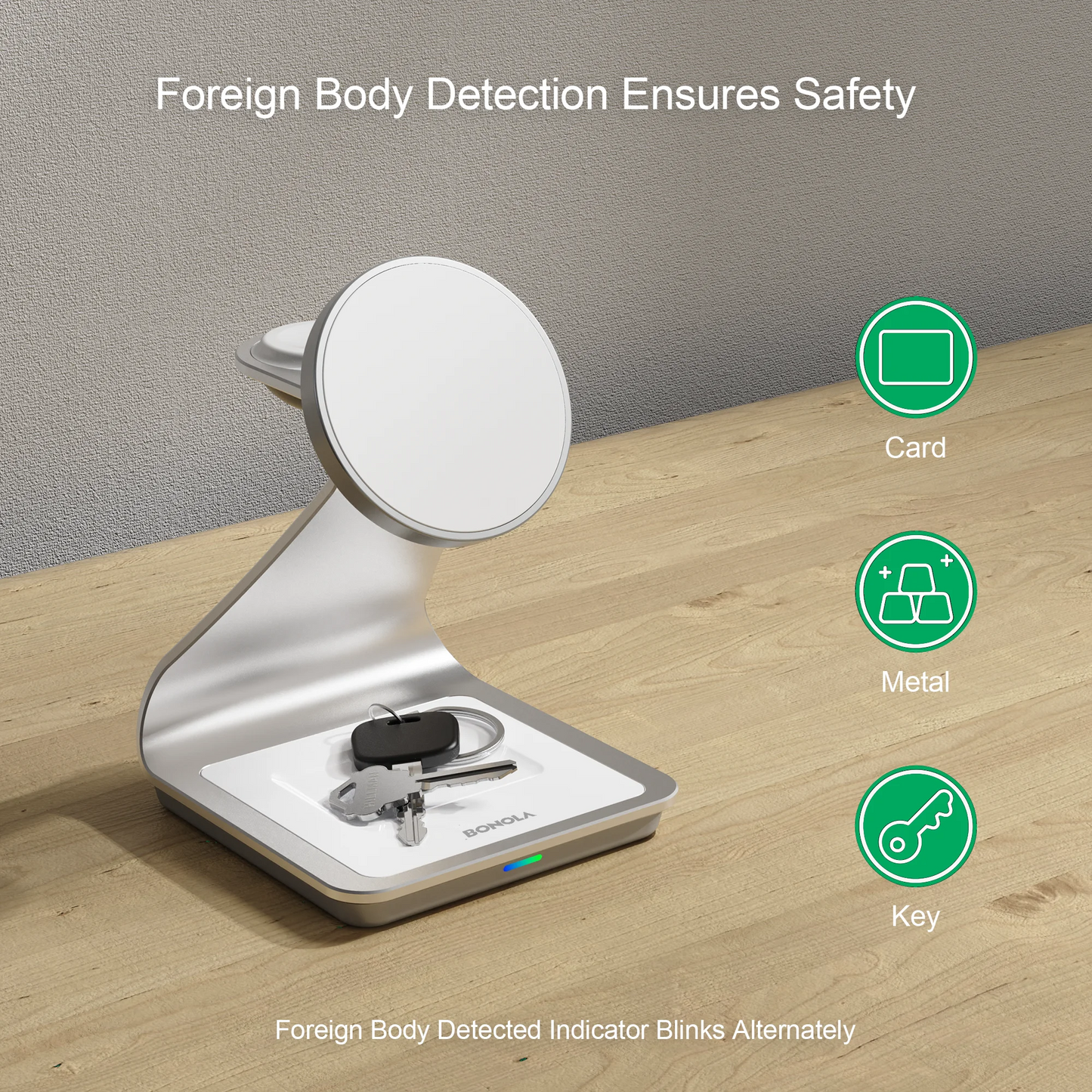 Bonola Magnetic 3 in 1 Wireless Charger