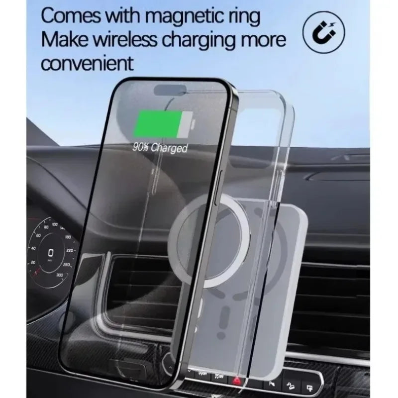 30W Magnetic Car Wireless Charger