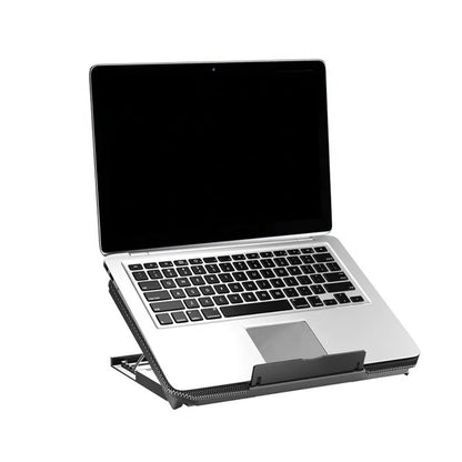 Durable Adjustable Laptop Cooling Pad USB Port Metal Mesh Laptop Cooler Fan