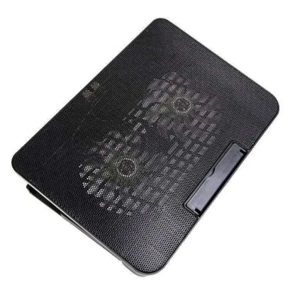 Durable Adjustable Laptop Cooling Pad USB Port Metal Mesh Laptop Cooler Fan