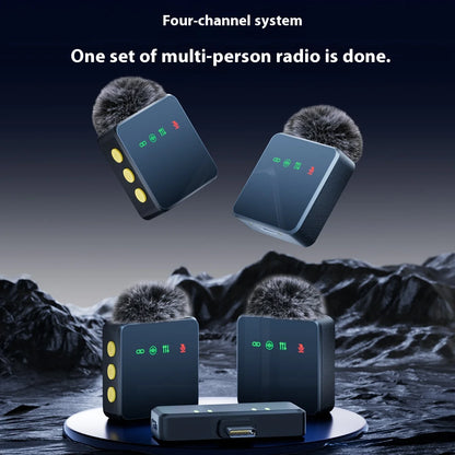 Wireless Lavalier Microphone Noise Reduction With Windproof