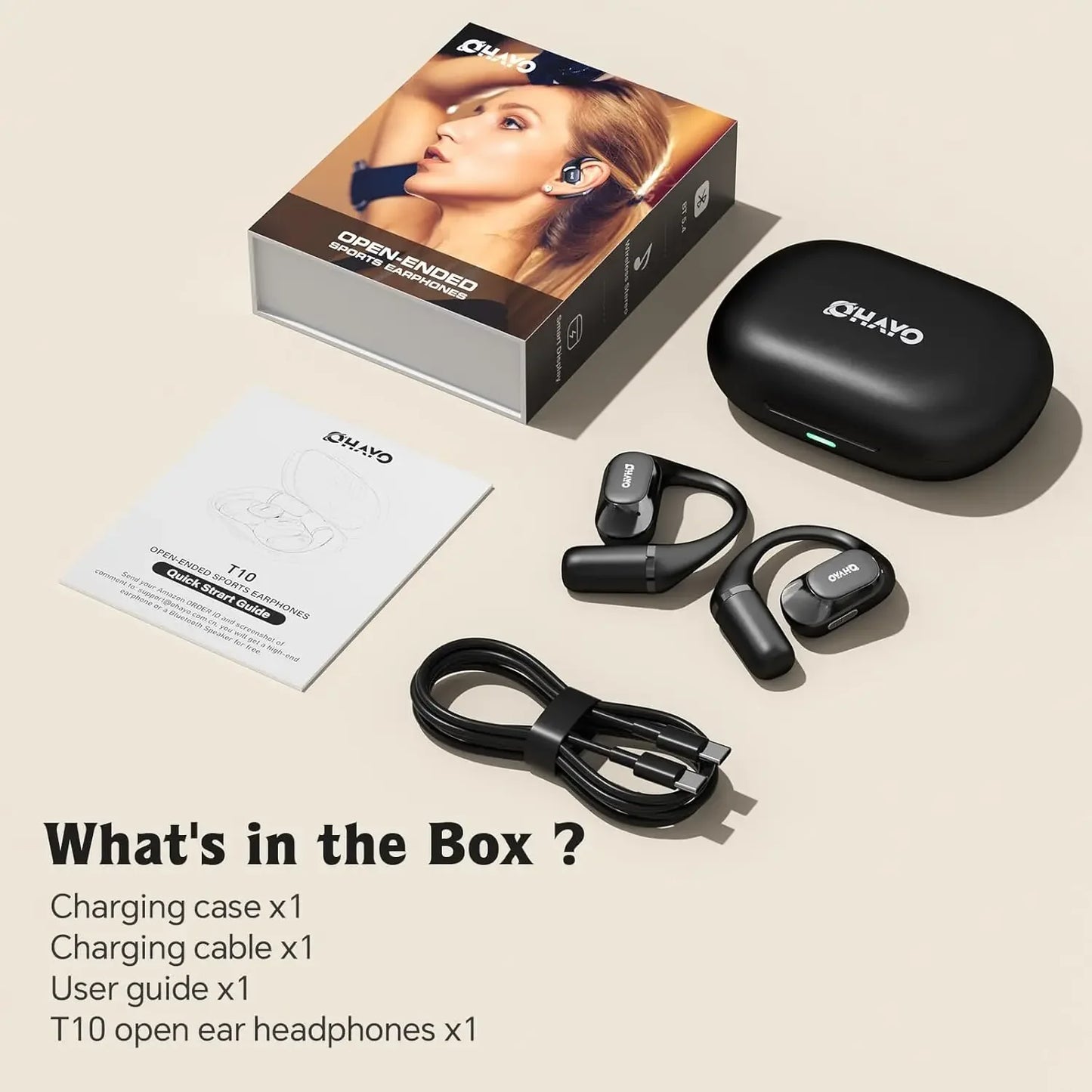 Ohayo Open-Ear Earphones Earbuds