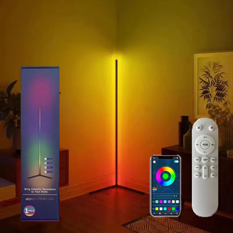 LED ambiance floor lamp