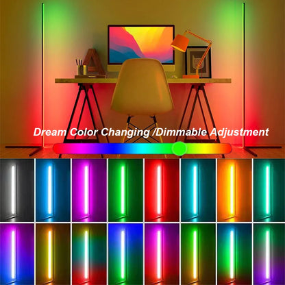 LED ambiance floor lamp