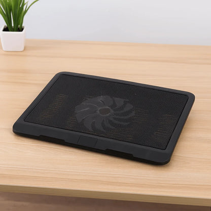 Durable Adjustable Laptop Cooling Pad USB Port Metal Mesh Laptop Cooler Fan