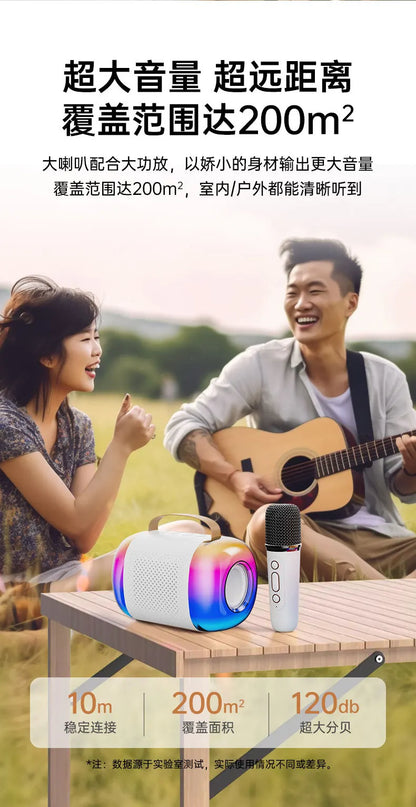 Mini Portable Wireless Speaker Microphone