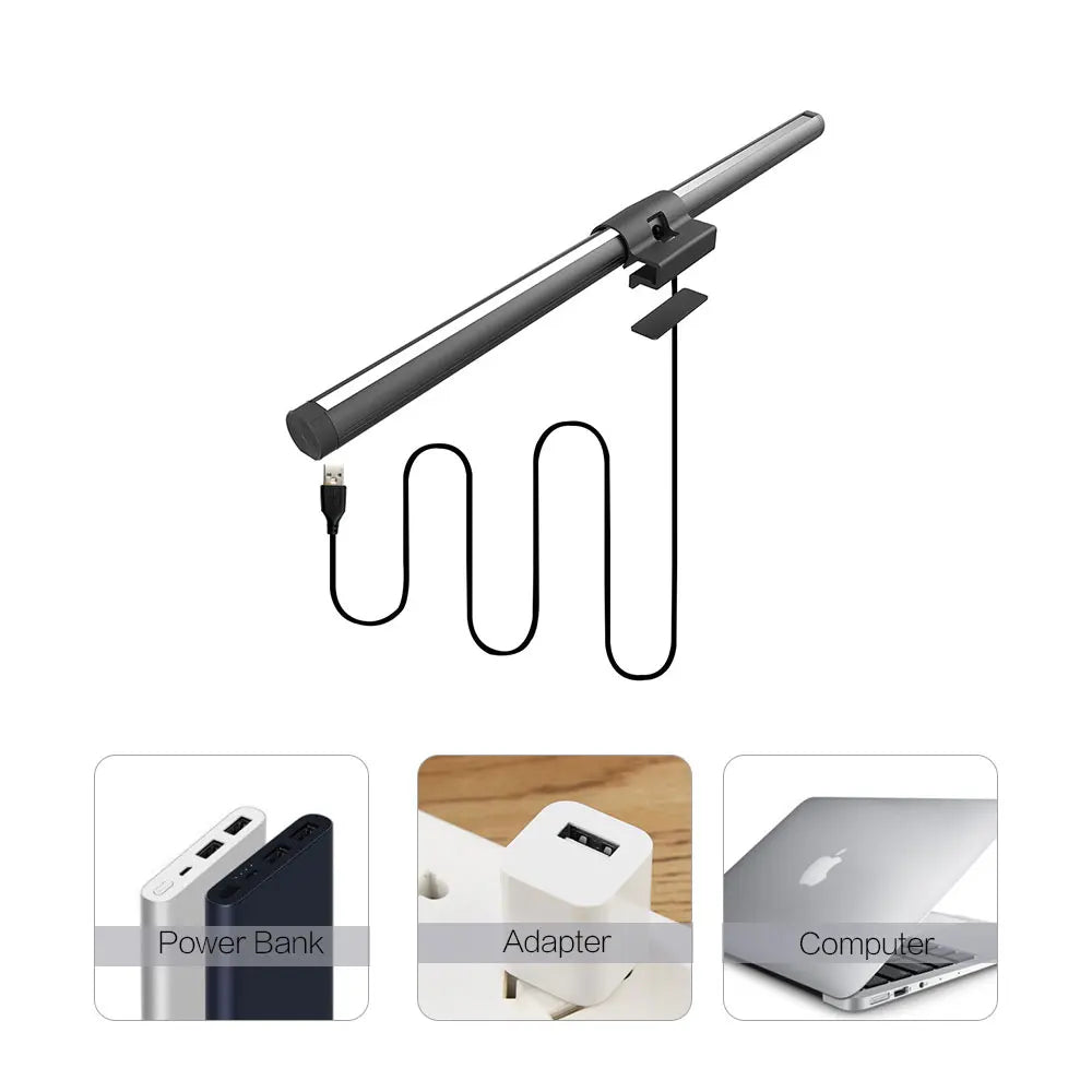 RGB Stepless Dimming Eye Protection LED Monitor Light Bar