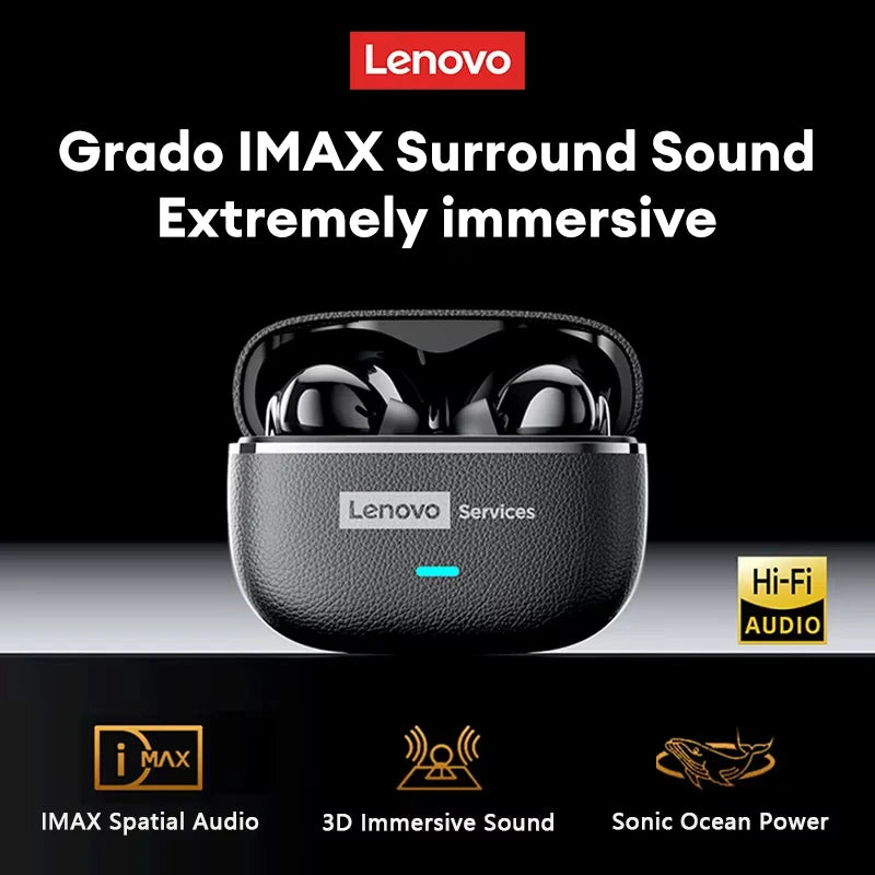 Lenovo LE208 TWS Bluetooth 6.0 Wireless Earbuds