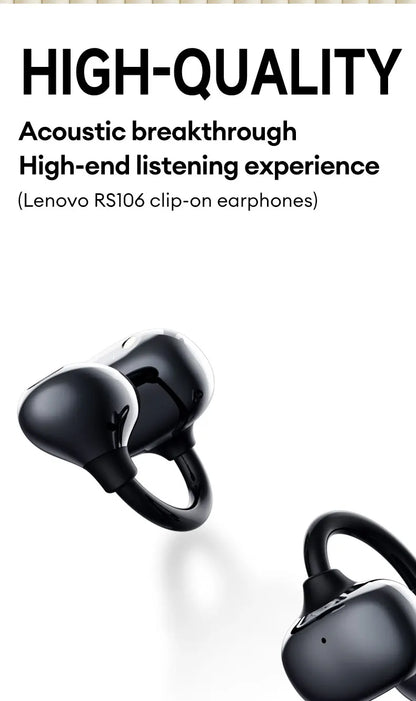 Lenovo RS106 OWS Ear Clip Bluetooth 6.0 Earphones
