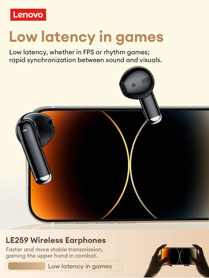 Original Lenovo LE259 TWS Bluetooth 6.0 Headphones
