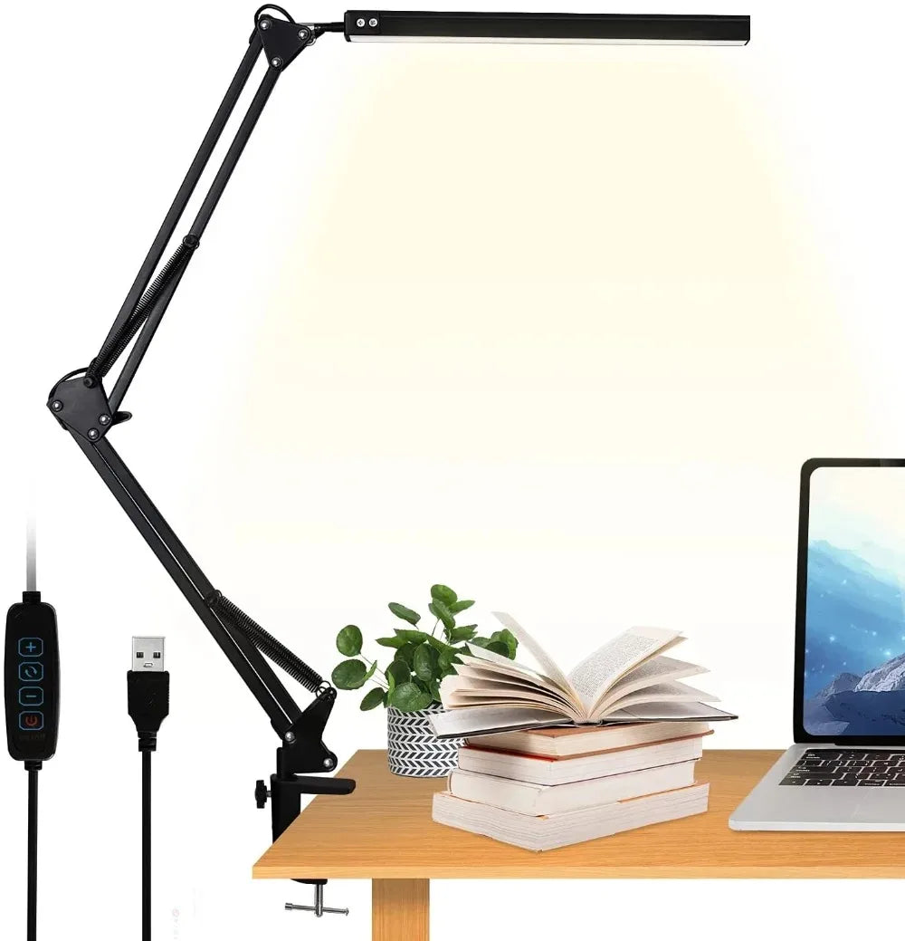 LED Folding Metal Desk Lamp