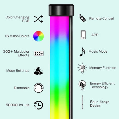 LED ambiance floor lamp