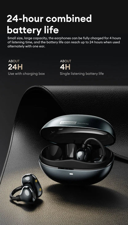 Lenovo RS106 OWS Ear Clip Bluetooth 6.0 Earphones