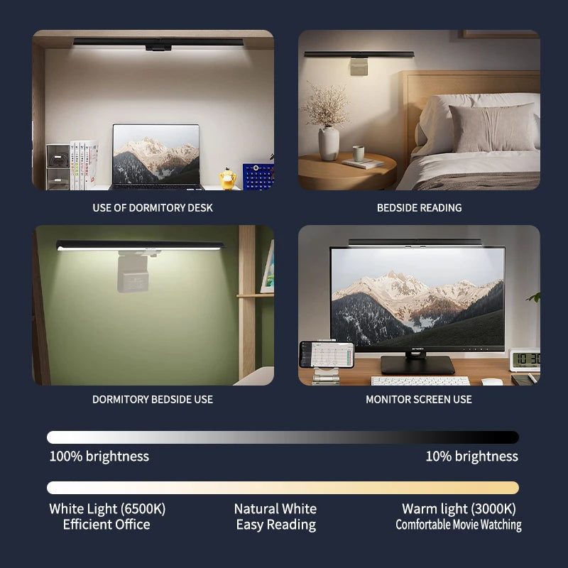 Screen LED Bar Desk Lamp PC Computer Laptop Screen Lamp