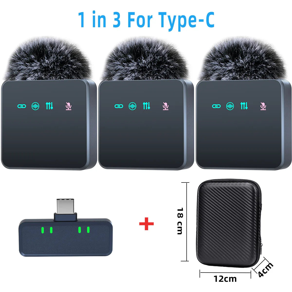 Wireless Lavalier Microphone Noise Reduction With Windproof