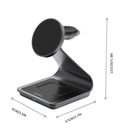 Bonola Magnetic 3 in 1 Wireless Charger Station for Samsung