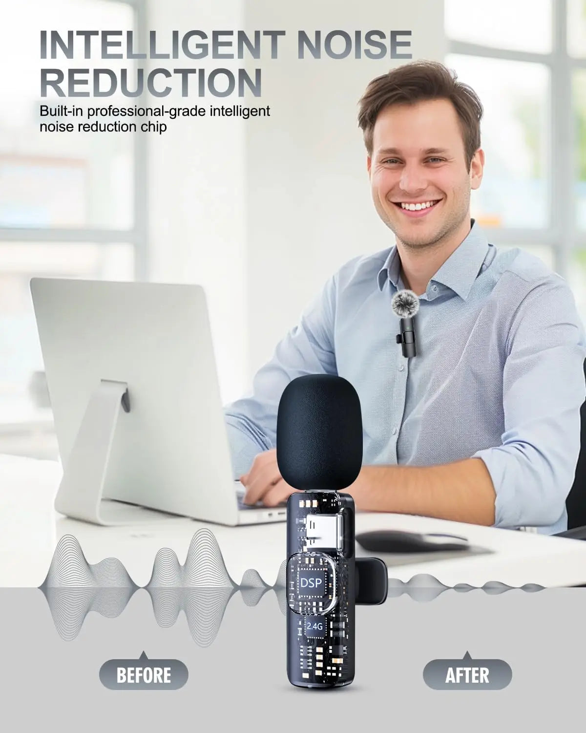 Wireless Lavalier Microphone