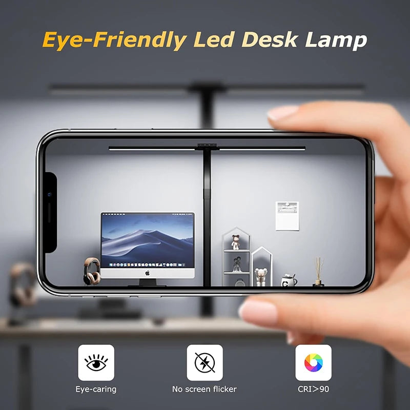 Double Single Head Dimmable LED Clip Desk Lamp