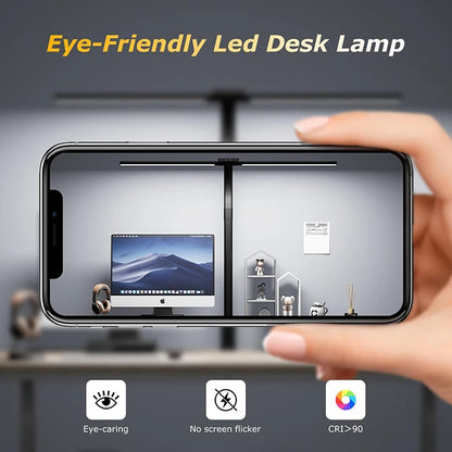 Double Single Head Dimmable LED Clip Desk Lamp