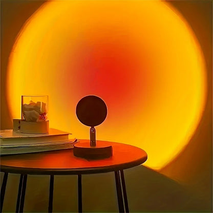 Sunset atmosphere lamp, night light