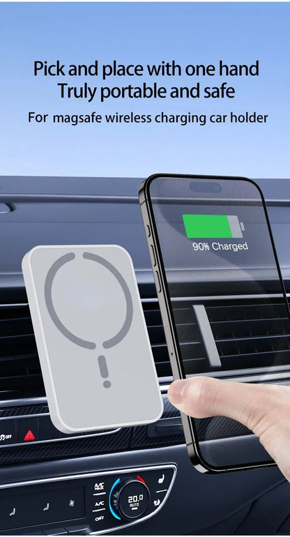 30W Magnetic Car Wireless Charger