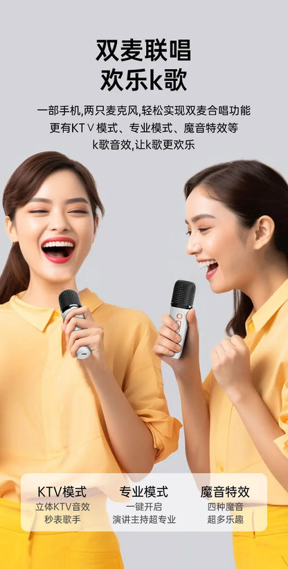 Mini Portable Wireless Speaker Microphone