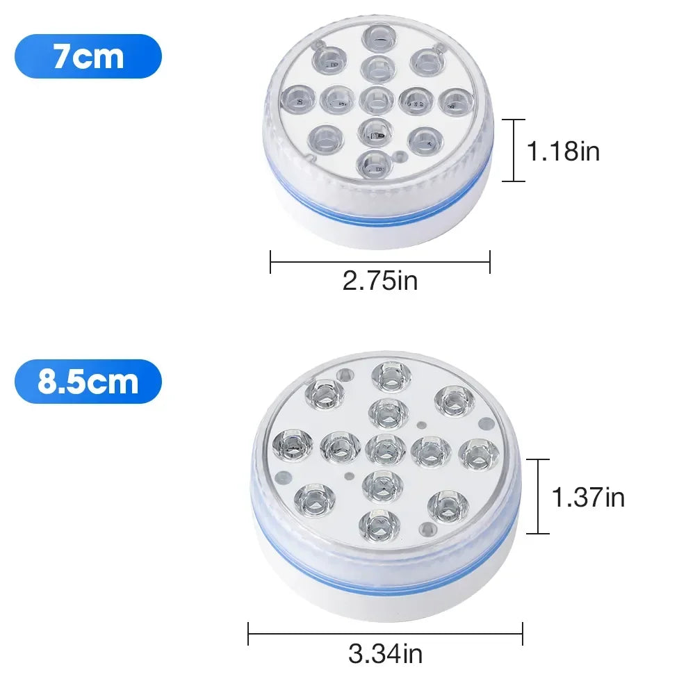 Updated Submersible 13LED Underwater Light