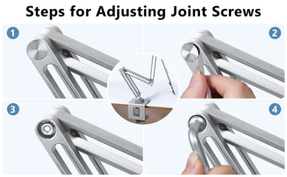 Oatsbasf Laptop Stand Clamp Tablet