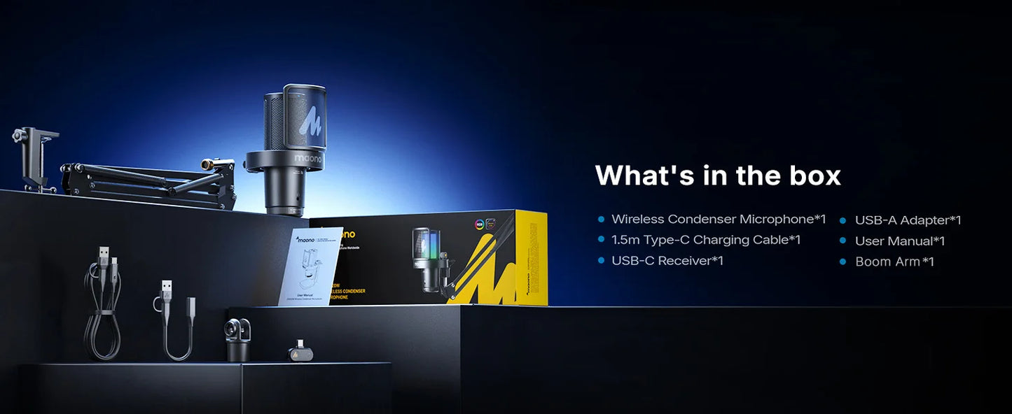 maono DGM20W Wireless Microphone