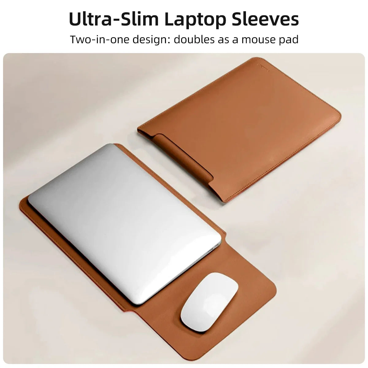 13-16 Inch Laptop Sleeve Bag Case for Macbook Huawei Lenovo PU Computer Bag