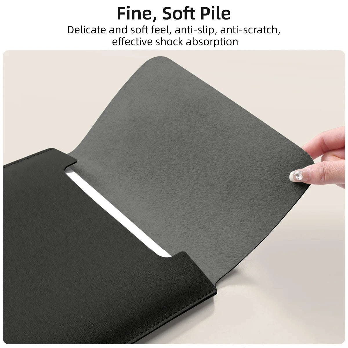 13-16 Inch Laptop Sleeve Bag Case for Macbook Huawei Lenovo PU Computer Bag