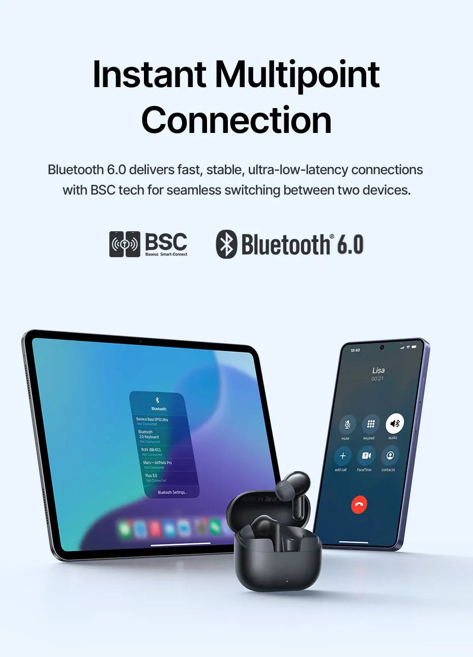 Baseus Bass EP10 Ultra Wireless Earphones