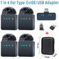 Wireless Lavalier Microphone Noise Reduction With Windproof