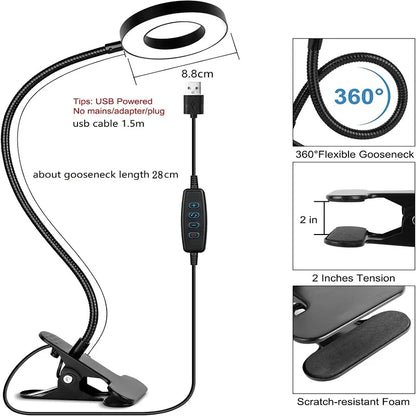 Reading Desk Lamp Bed Dimmable