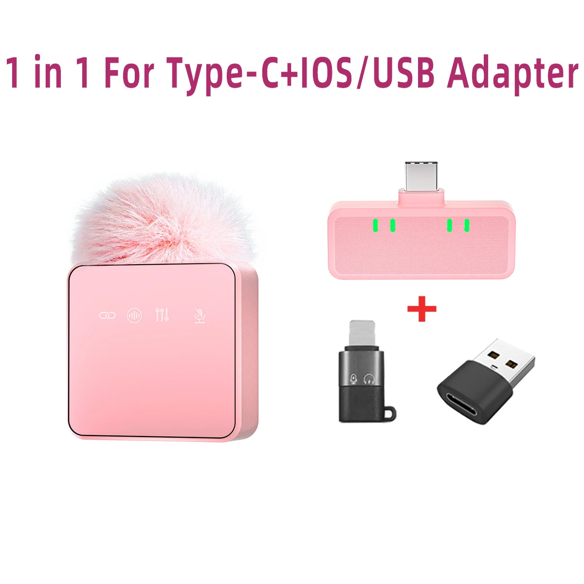 Wireless Lavalier Microphone Noise Reduction With Windproof