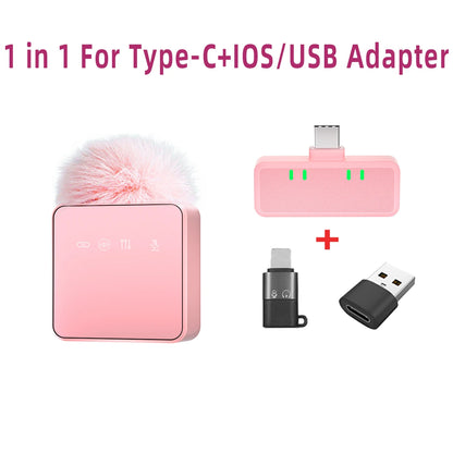 Wireless Lavalier Microphone Noise Reduction With Windproof