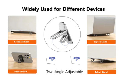 2PCS Mini Foldable Laptop Stand Portable
